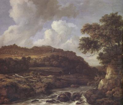 A Mountainous Wooded Landscape with a Torrent (nn03), Jacob van Ruisdael
